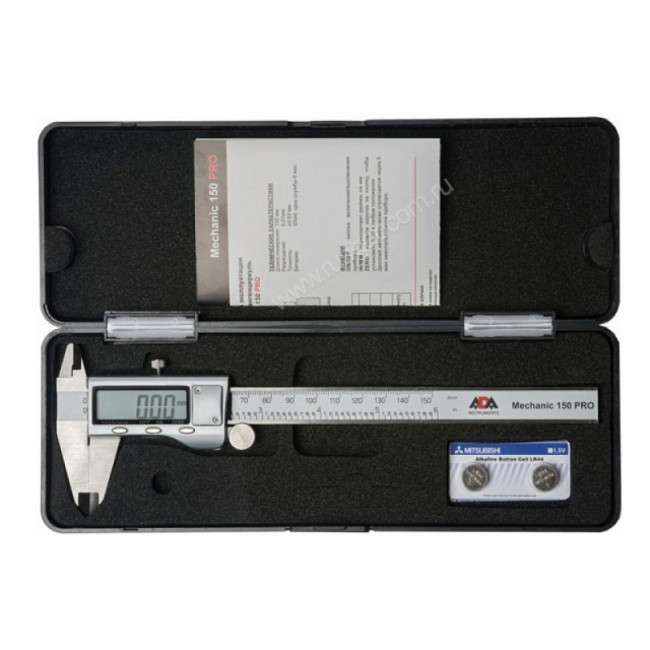 Цифровой штангенциркуль ADA Mechanic 150 Pro
