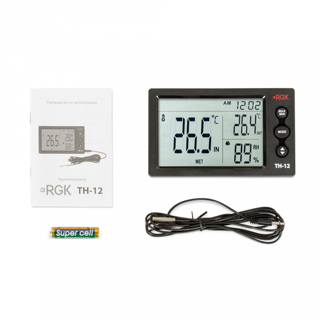 Термогигрометр RGK TH-12 Термогигрометр RGK TH-12