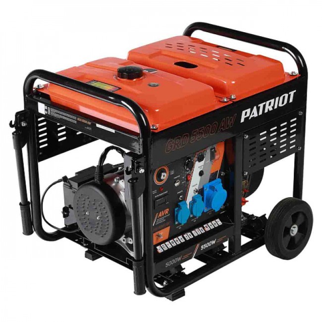 Дизельный генератор Patriot GRD 5500AW
