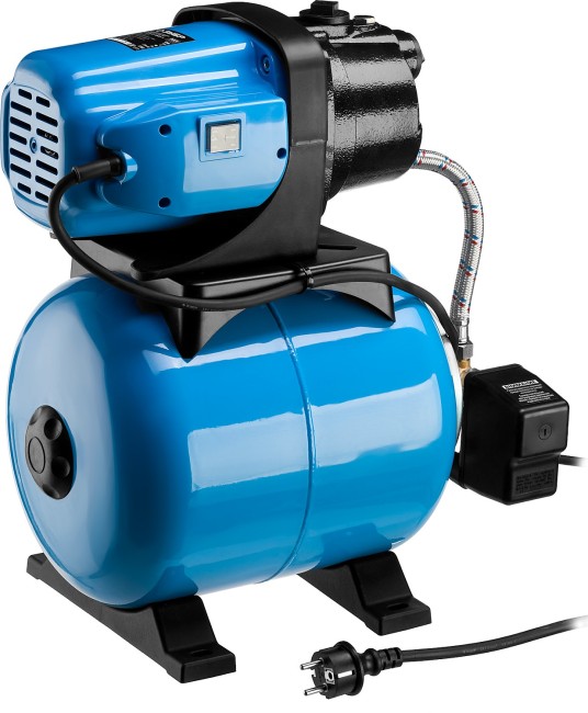 Автоматическая насосная станция, чугунный корпус НАС-М3-1200-Ч ЗУБР 1200 Вт, бак 20 л Автоматическая насосная станция, чугунный корпус НАС-М3-1200-Ч ЗУБР 1200 Вт, бак 20 л