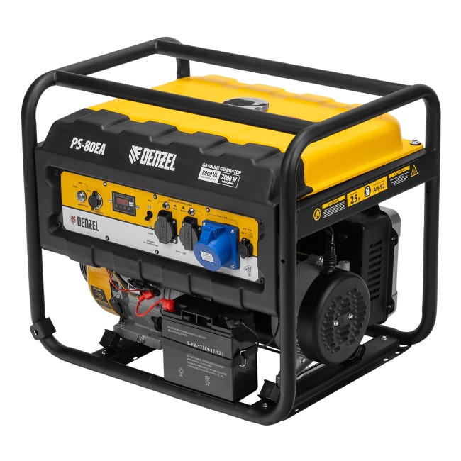 Генератор бензиновый PS 80 EA, 8.0 кВт Denzel