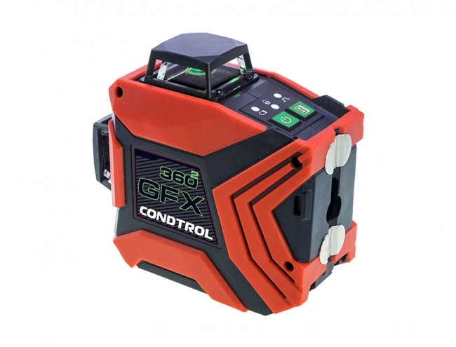 Лазерный уровень Condtrol GFX360-2 с зеленым лучом