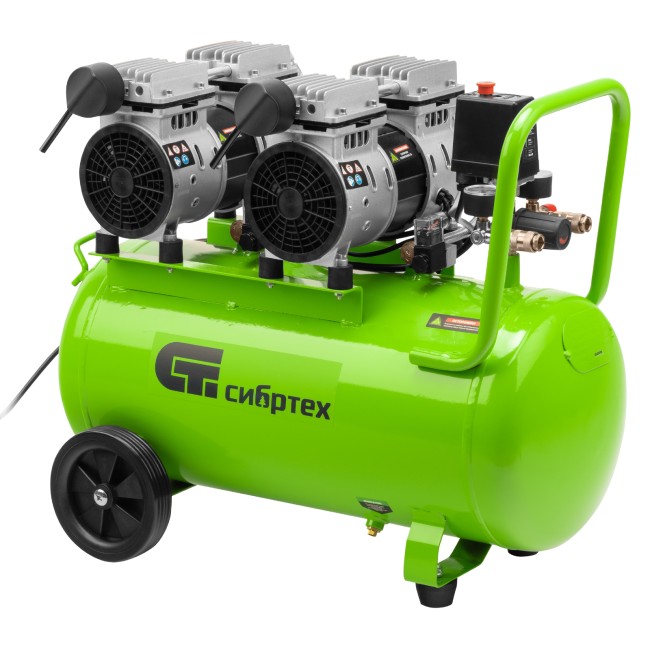 Компрессор безмасляный МБ 2000/50 Сибртех