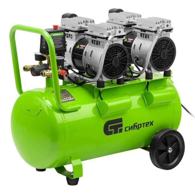 Компрессор безмасляный МБ 2000/50 Сибртех