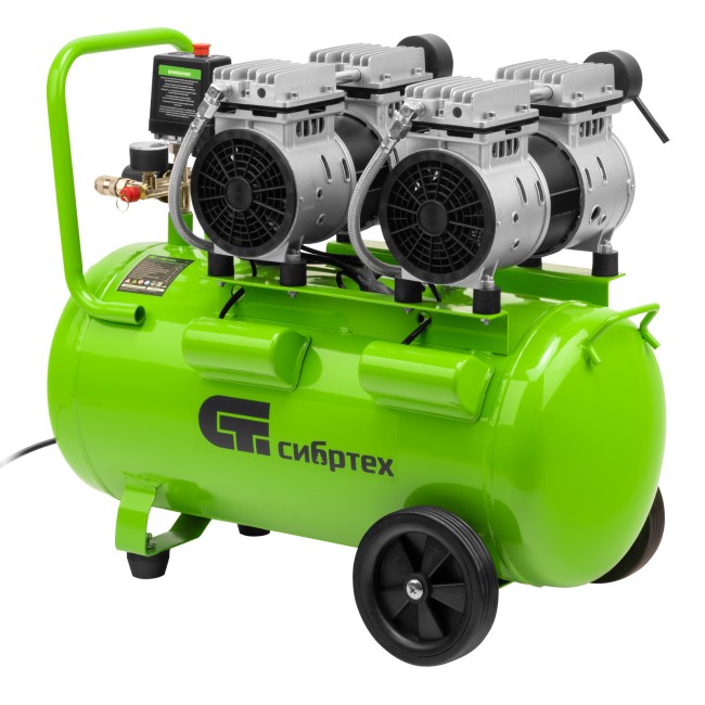 Компрессор безмасляный МБ 2000/50 Сибртех