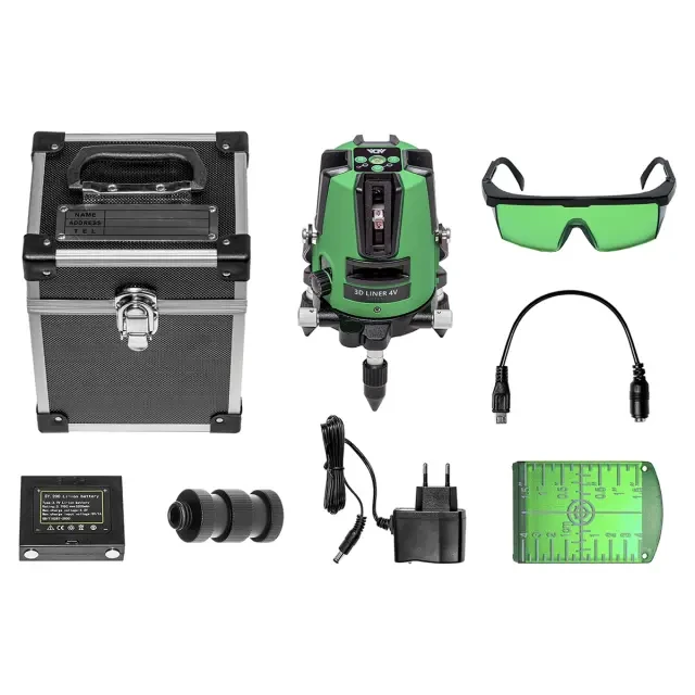 Лазерный уровень ADA 3D Liner 4V GREEN