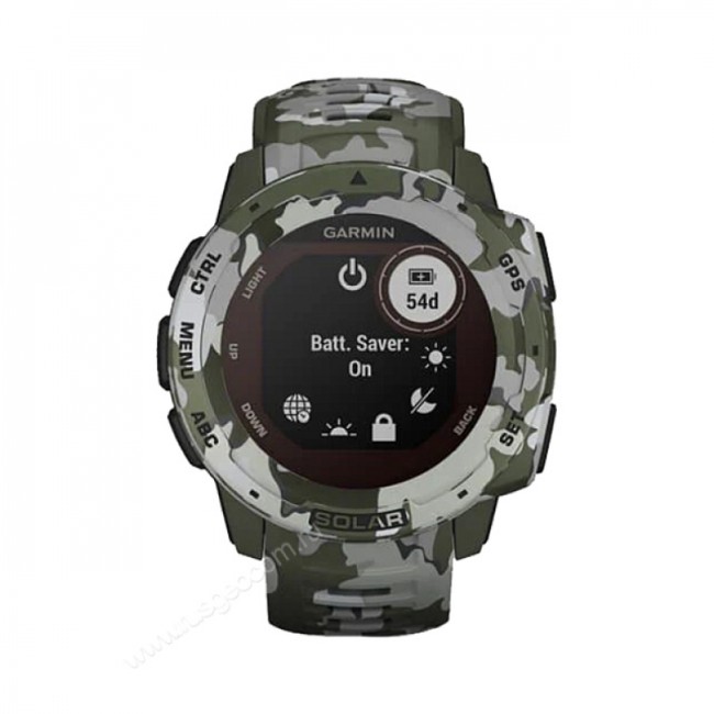 Часы Garmin Instinct Solar Camo Lichen