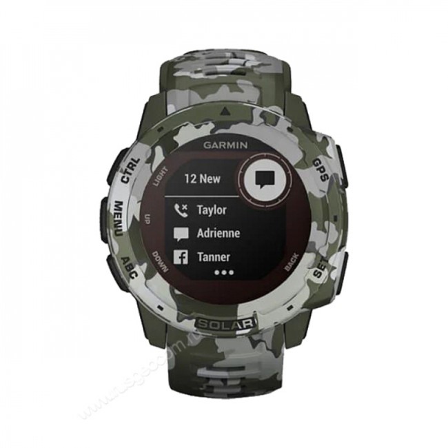 Часы Garmin Instinct Solar Camo Lichen