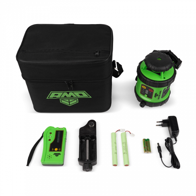 Ротационный лазерный нивелир AMO ROTOR 240G с зеленым лучом