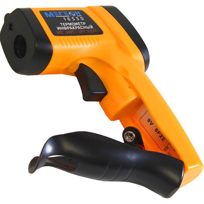 Бесконтактный инфракрасный термометр (пирометр) МЕГЕОН 16550