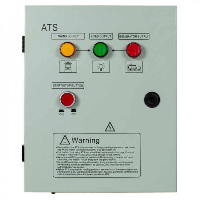 Блок АВР для дизельного генератора АМО 40А 220 В