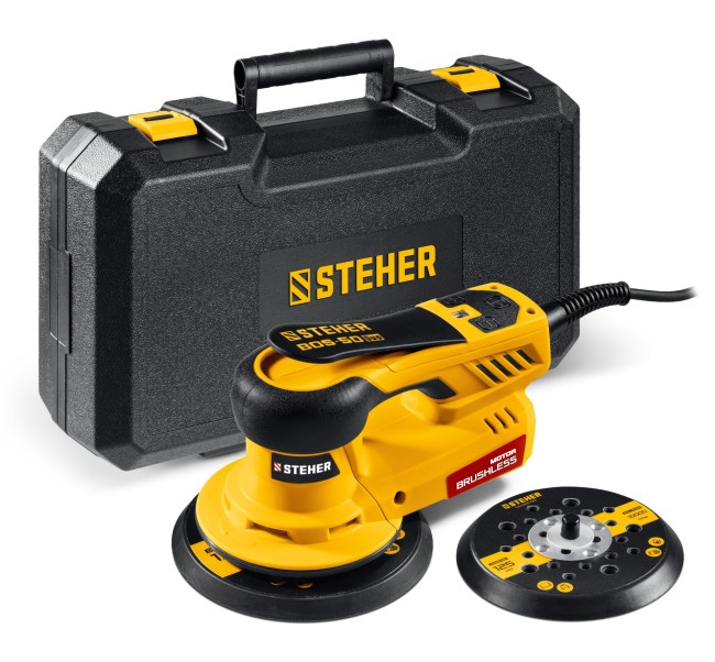 Орбитально-шлифовальная машина BOS-50 Duo STEHER