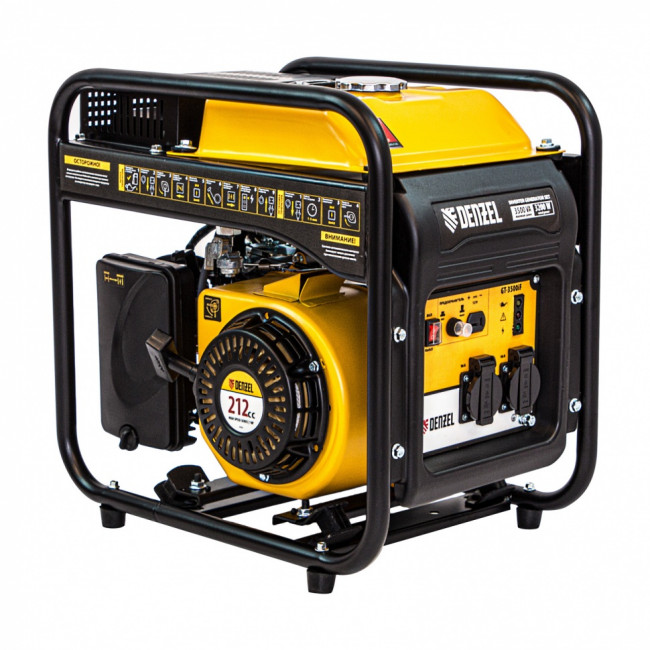 Генератор инверторный GT-3500iF, 3.5 кВт Denzel