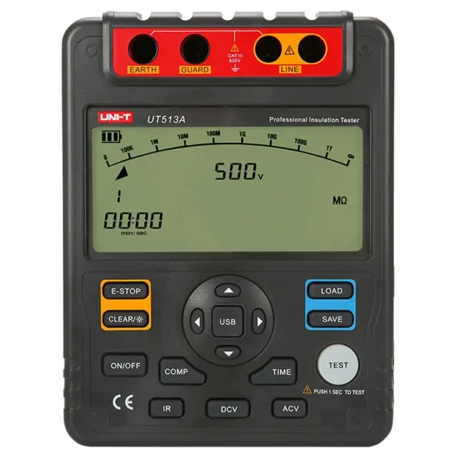 Измеритель сопротивления изоляции UNI-T UT513A