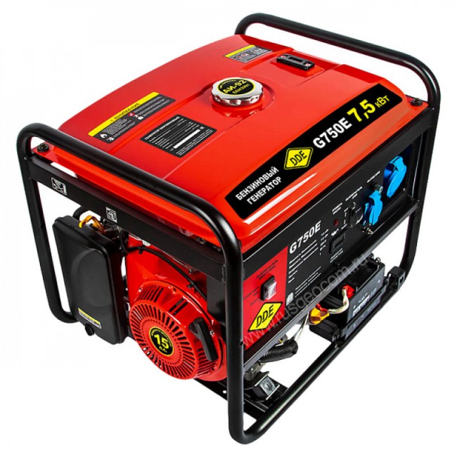 Бензиновый генератор DDE G750E