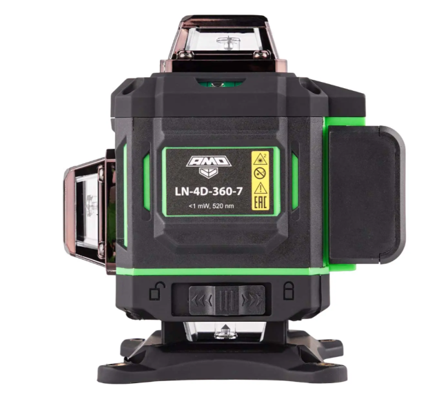 Лазерный уровень AMO LN 4D-360-7 с зеленым лучом