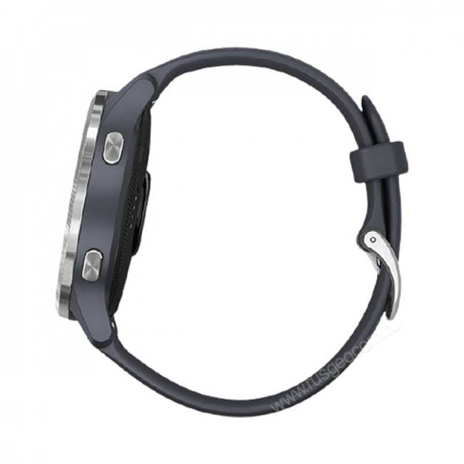 Часы Garmin Venu синий гранит с серебристым безелем